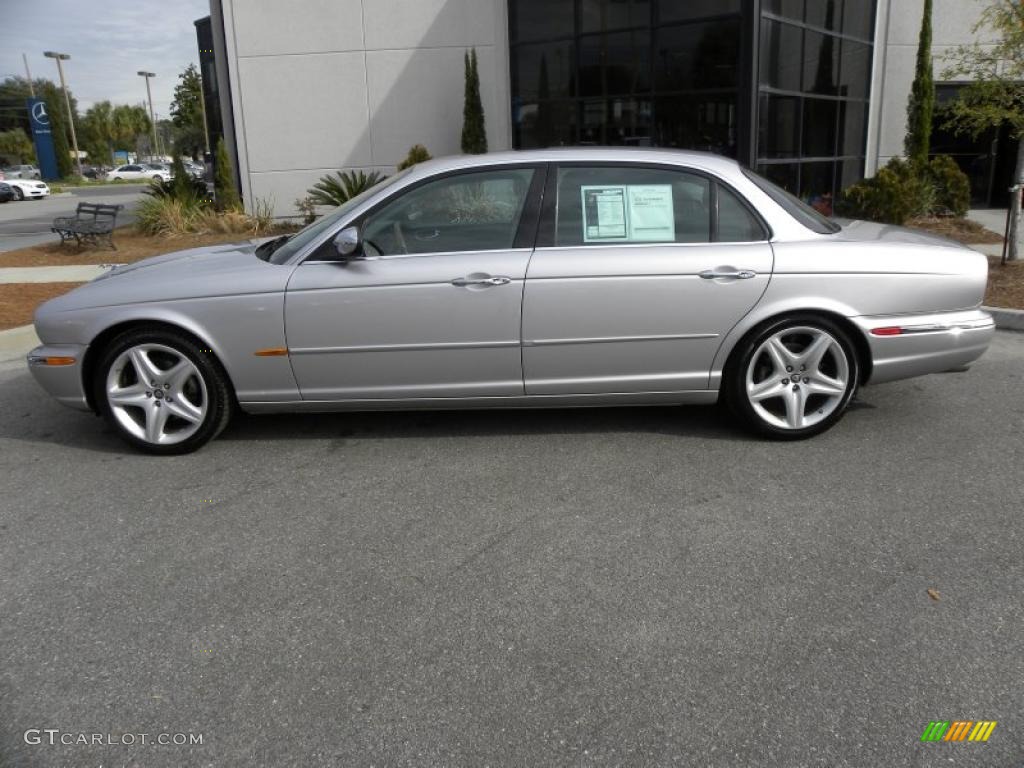 Platinum Silver Metallic 2005 Jaguar XJ Vanden Plas Exterior Photo #44766616