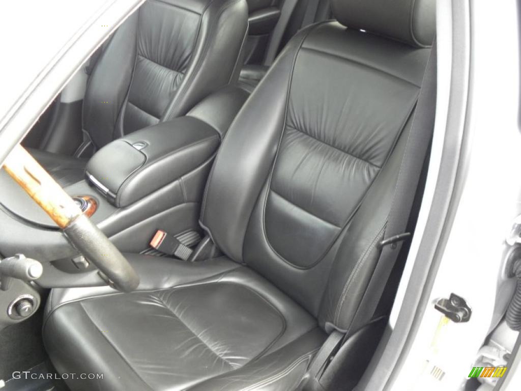 Charcoal Interior 2005 Jaguar XJ Vanden Plas Photo #44766673