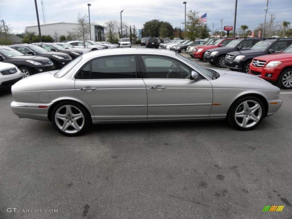 Platinum Silver Metallic 2005 Jaguar XJ Vanden Plas Exterior Photo #44766863