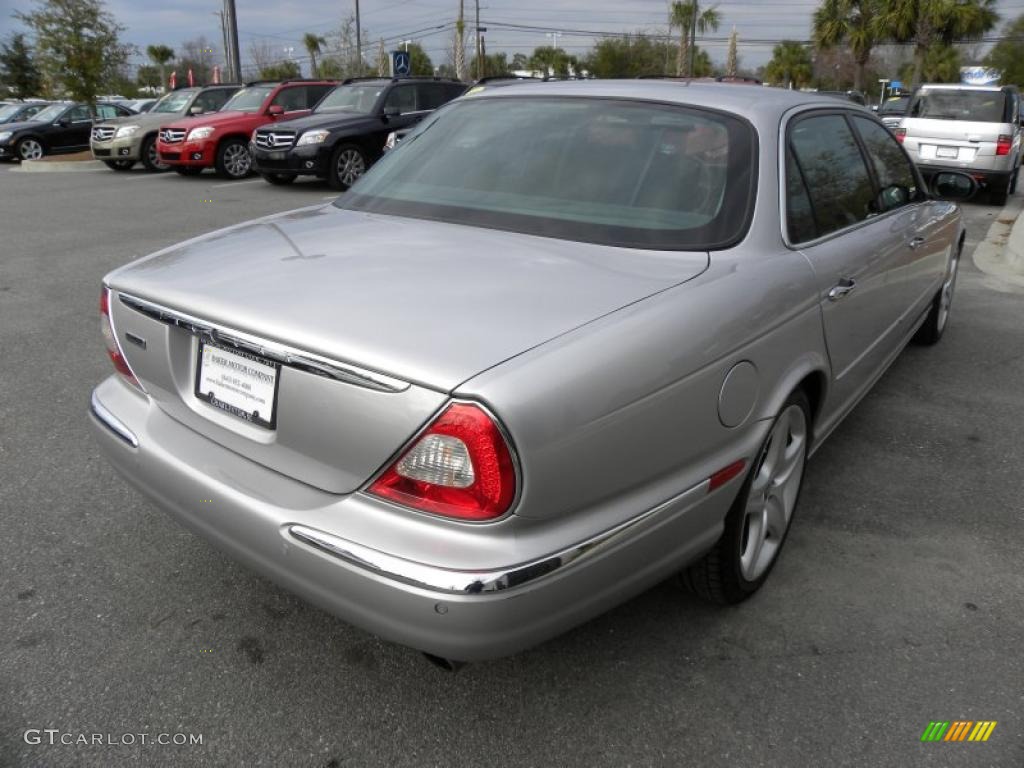 Platinum Silver Metallic 2005 Jaguar XJ Vanden Plas Exterior Photo #44766885