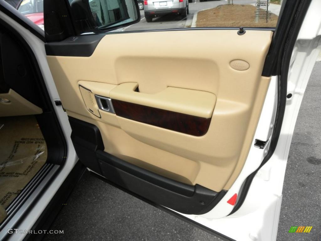 2007 Range Rover HSE - Chawton White / Sand Beige photo #11