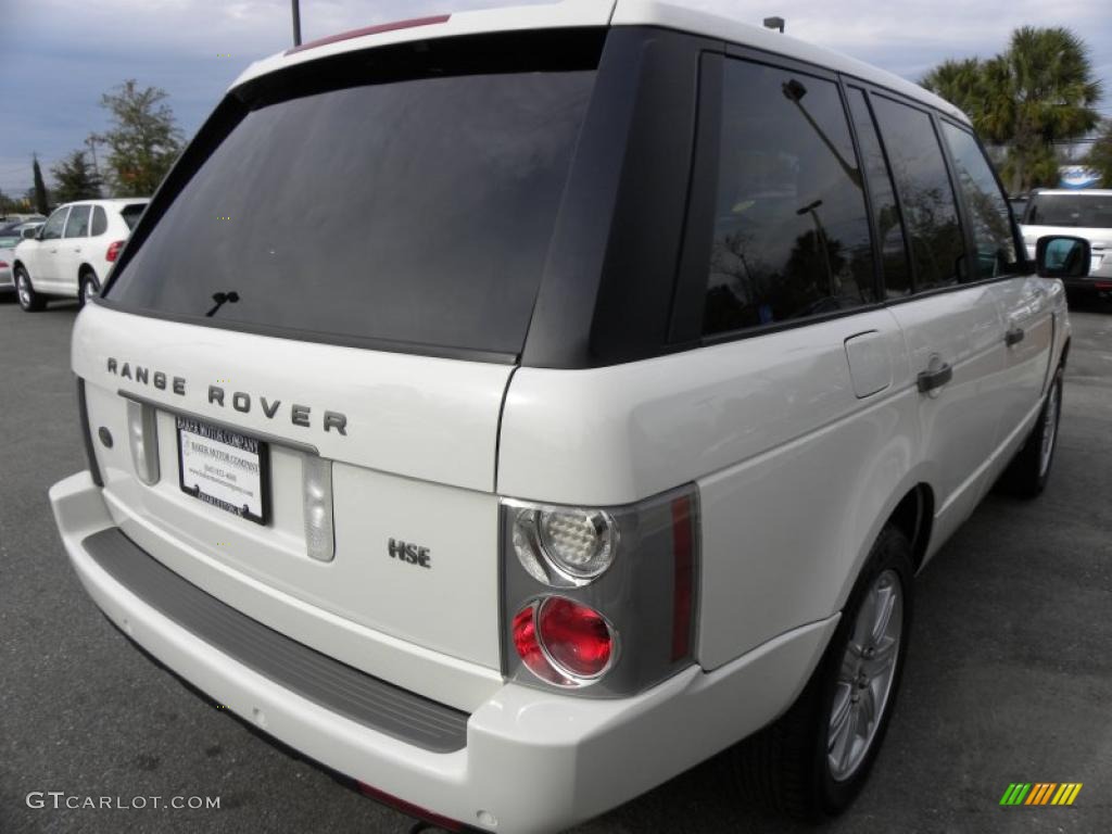 2007 Range Rover HSE - Chawton White / Sand Beige photo #15