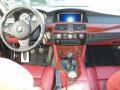 2008 BMW M5 Indianapolis Red Interior Dashboard Photo