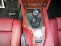 2008 BMW M5 Indianapolis Red Interior Transmission Photo
