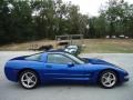 2002 Electron Blue Metallic Chevrolet Corvette Coupe  photo #10
