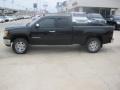 2008 Onyx Black GMC Sierra 1500 SLE Extended Cab 4x4  photo #2