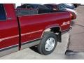 1996 Dark Hunt Club Red Metallic GMC Sierra 1500 SLE Extended Cab 4x4  photo #19