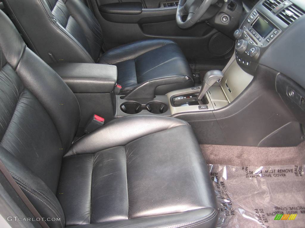 2006 Accord EX-L Sedan - Alabaster Silver Metallic / Black photo #11