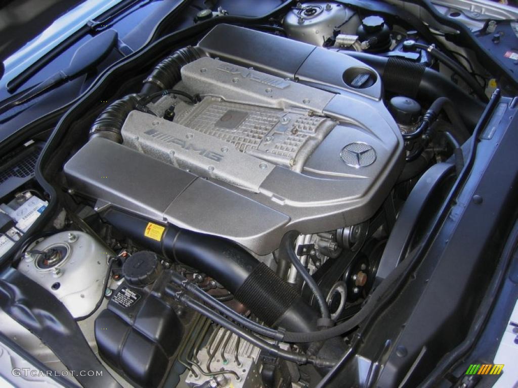 2003 Mercedes-Benz SL 55 AMG Roadster 5.4 Liter AMG Supercharged SOHC 24-Valve V8 Engine Photo #44775669