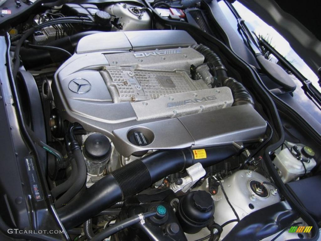 2003 Mercedes-Benz SL 55 AMG Roadster 5.4 Liter AMG Supercharged SOHC 24-Valve V8 Engine Photo #44775685