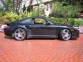 2007 Basalt Black Metallic Porsche 911 Turbo Coupe  photo #6
