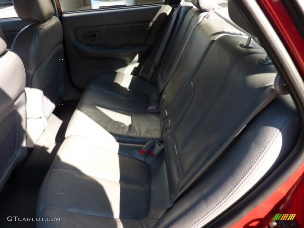 2004 Elantra GT Hatchback - Crimson Dark Red / Dark Gray photo #8