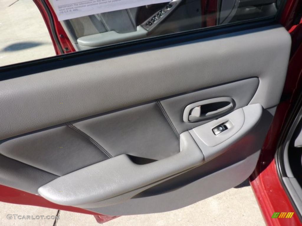 2004 Elantra GT Hatchback - Crimson Dark Red / Dark Gray photo #14