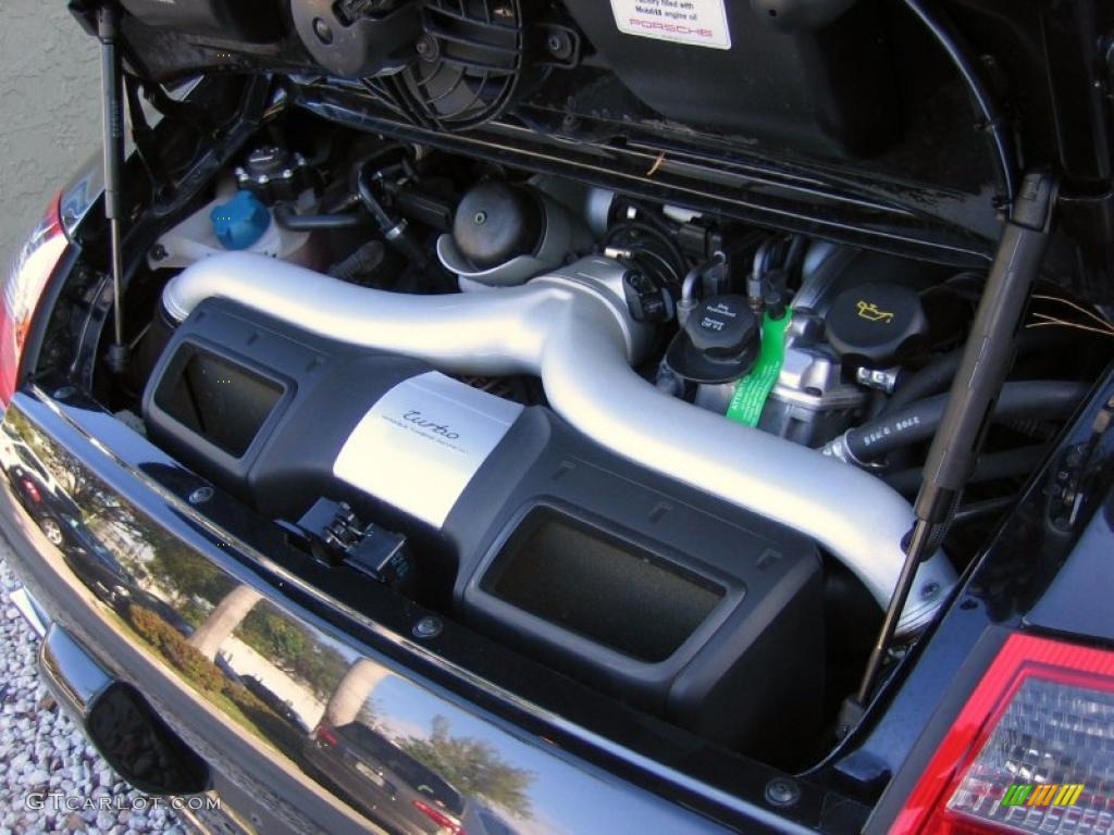 2007 Porsche 911 Turbo Coupe 3.6 Liter Twin-Turbocharged DOHC 24V VarioCam Flat 6 Cylinder Engine Photo #44776449