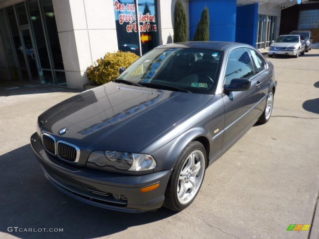 Steel Grey Metallic 2002 BMW 3 Series 330i Coupe Exterior Photo #44776849