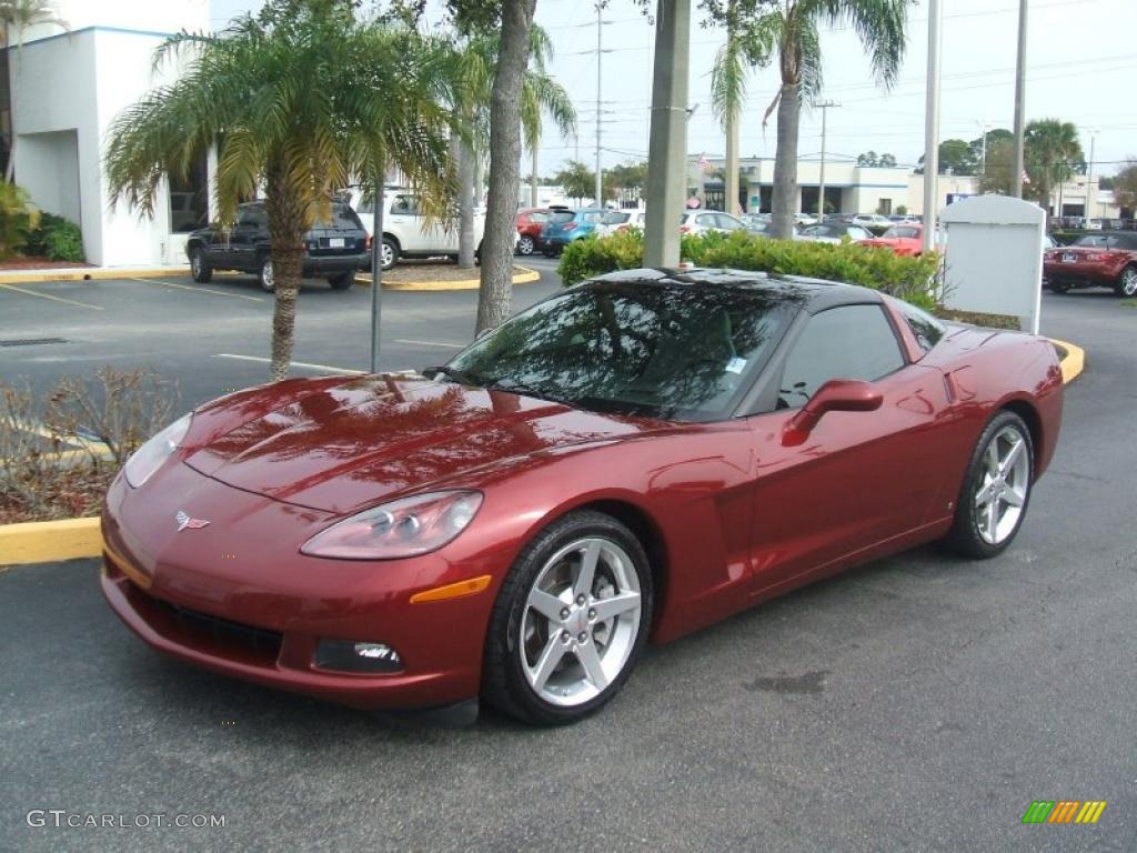 Monterey Red Metallic 2006 Chevrolet Corvette Coupe Exterior Photo #44777597