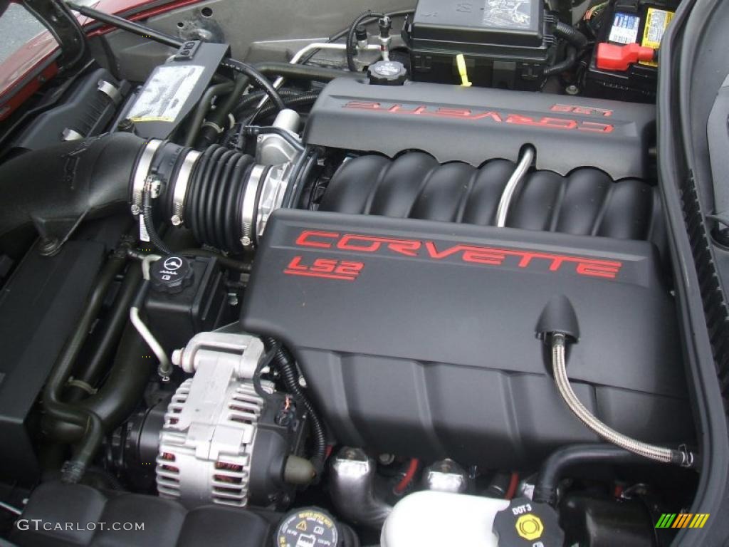 2006 Chevrolet Corvette Coupe 6.0 Liter OHV 16-Valve LS2 V8 Engine Photo #44777726