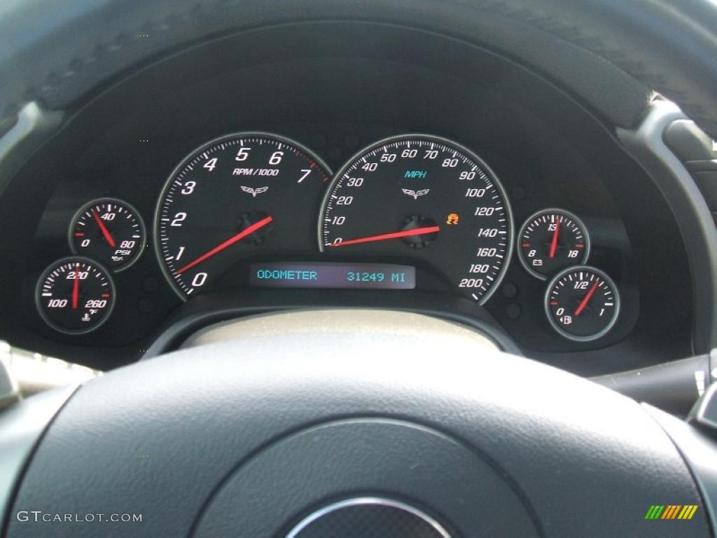 2006 Chevrolet Corvette Coupe Gauges Photo #44777755