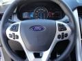 Charcoal Black/Silver Smoke Metallic 2011 Ford Edge Sport Steering Wheel