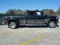 2011 Tuxedo Black Ford F350 Super Duty Lariat Crew Cab 4x4 Dually  photo #2