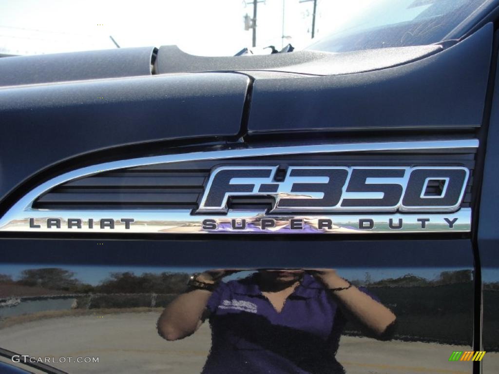 2011 Ford F350 Super Duty Lariat Crew Cab 4x4 Dually Marks and Logos Photo #44778982