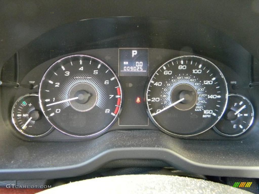 2010 Subaru Legacy 3.6R Limited Sedan Gauges Photo #44779458