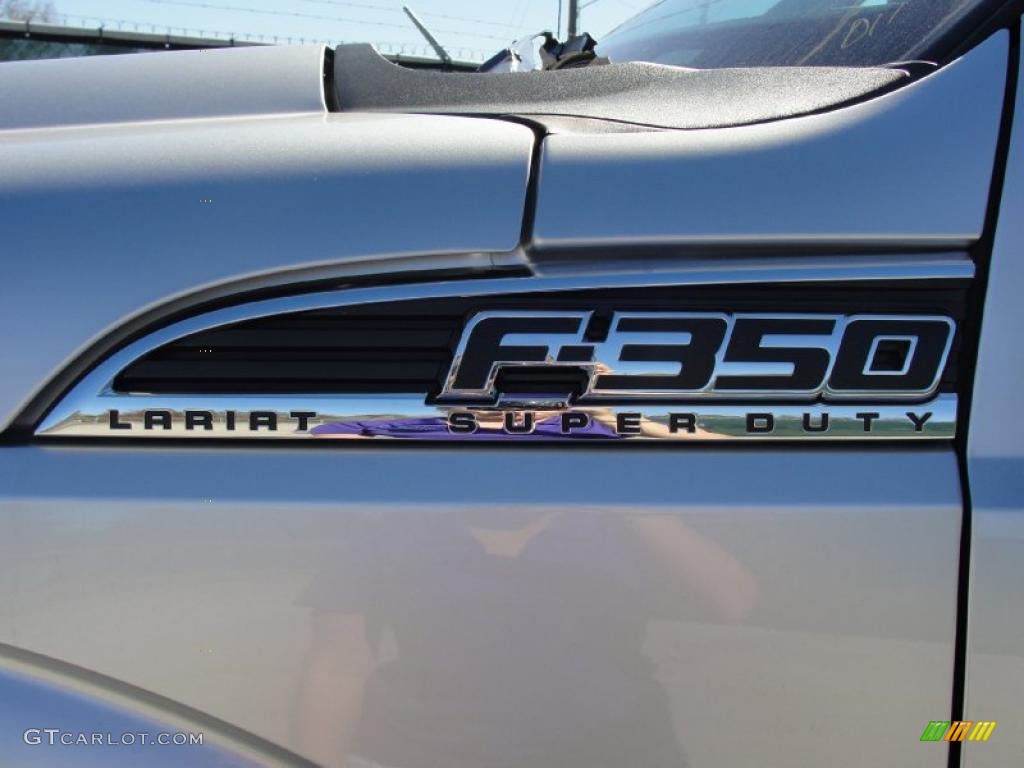 2011 Ford F350 Super Duty Lariat Crew Cab 4x4 Dually Marks and Logos Photo #44779574