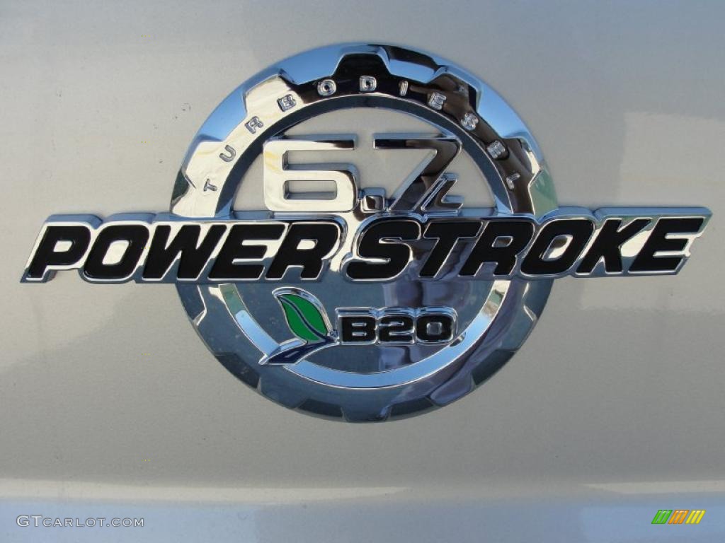 2011 Ford F350 Super Duty Lariat Crew Cab 4x4 Dually Marks and Logos Photo #44779626