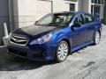 2010 Azurite Blue Metallic Subaru Legacy 2.5i Limited Sedan  photo #7