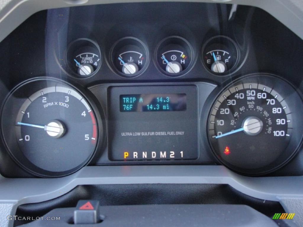2011 Ford F250 Super Duty XL Crew Cab 4x4 Gauges Photos
