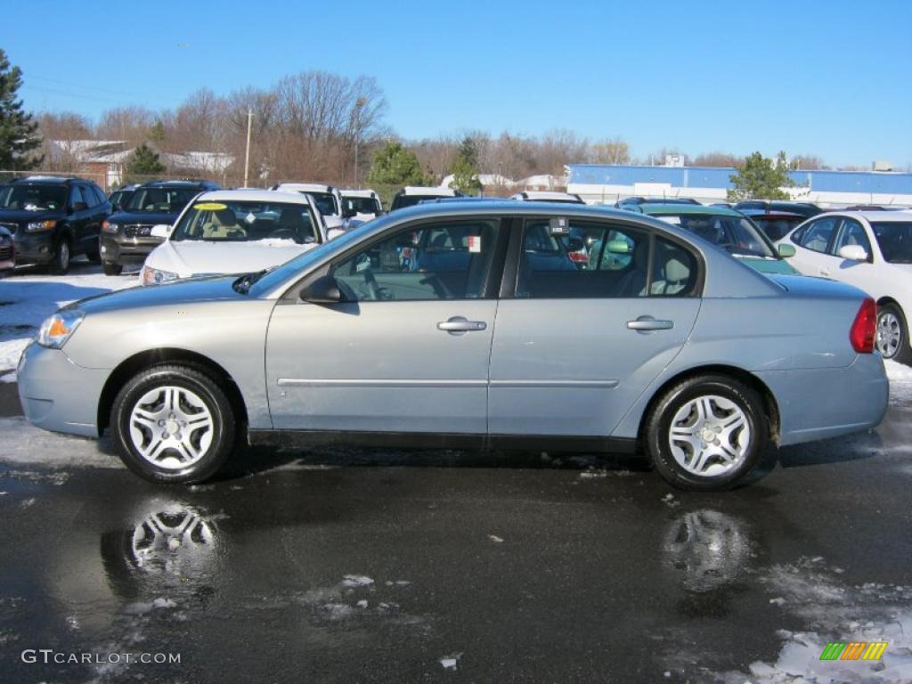 2007 Malibu LS Sedan - Golden Pewter Metallic / Titanium Gray photo #13