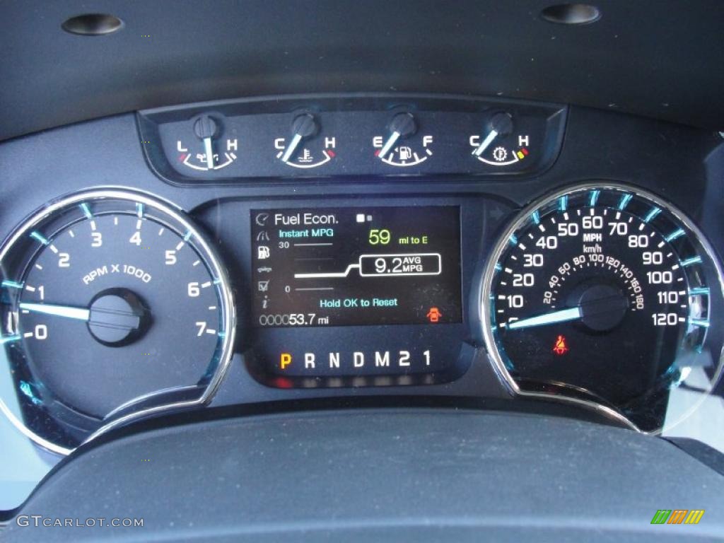 2011 Ford F150 Texas Edition SuperCrew 4x4 Gauges Photo #44782182