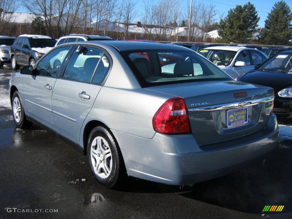 2007 Malibu LS Sedan - Golden Pewter Metallic / Titanium Gray photo #14