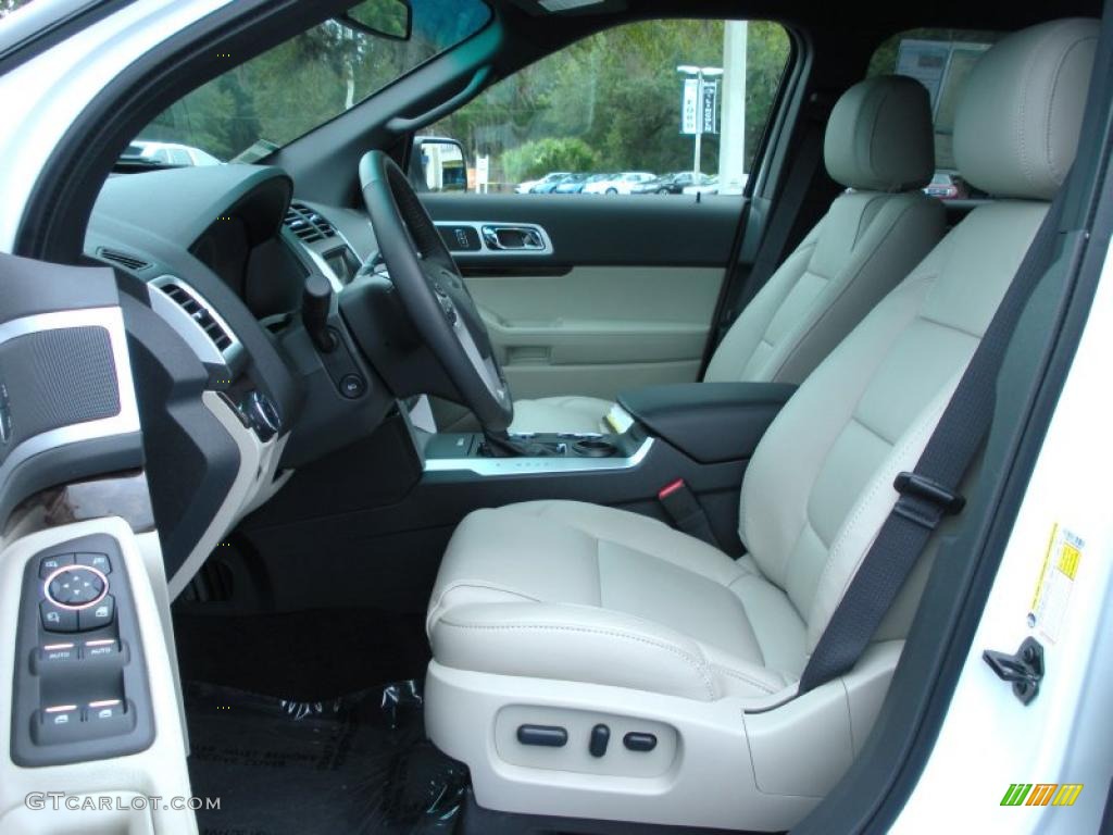 Medium Light Stone Interior 2011 Ford Explorer Limited Photo #44783502