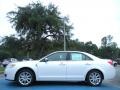 2011 White Platinum Tri-Coat Lincoln MKZ FWD  photo #2