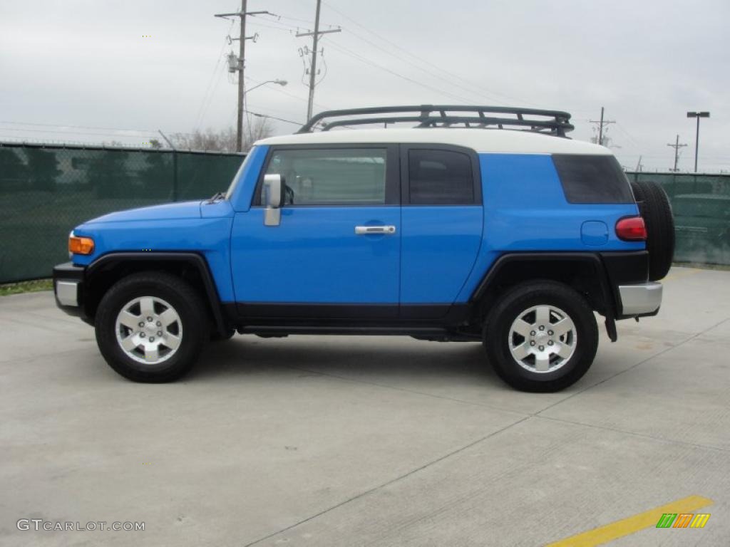 2007 FJ Cruiser 4WD - Voodoo Blue / Dark Charcoal photo #6