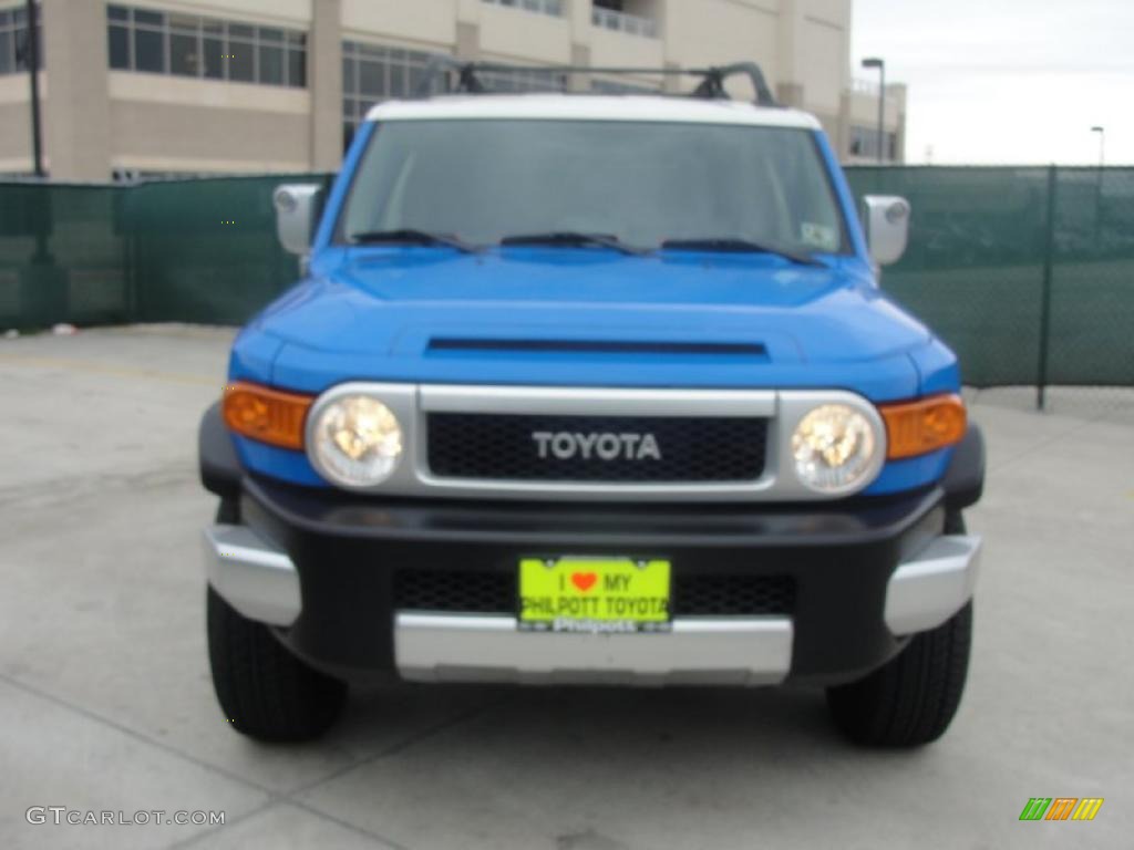 2007 FJ Cruiser 4WD - Voodoo Blue / Dark Charcoal photo #8