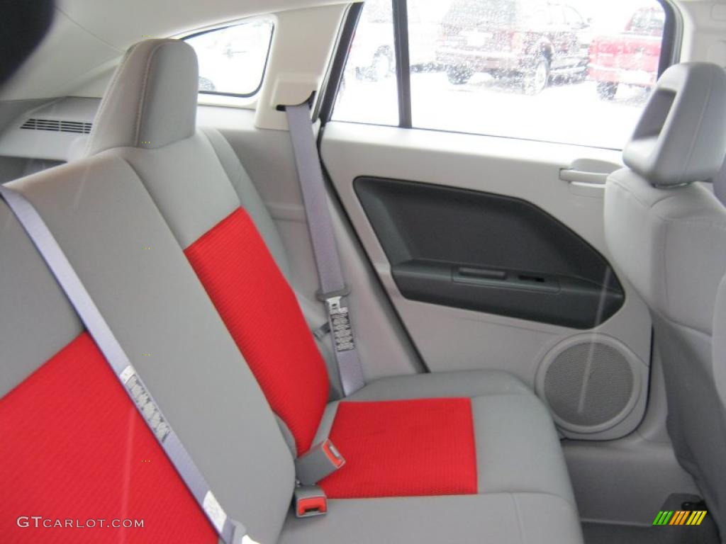 Pastel Slate Gray/Red Interior 2007 Dodge Caliber SXT Photo #44784842