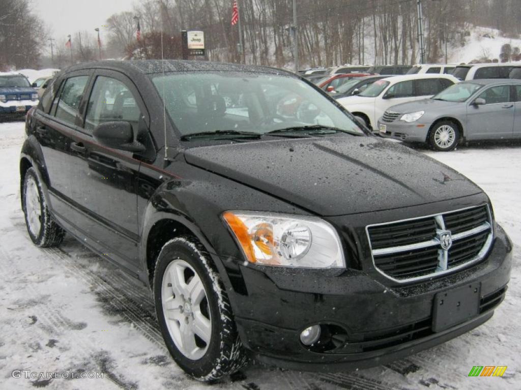 Black 2007 Dodge Caliber SXT Exterior Photo #44784954