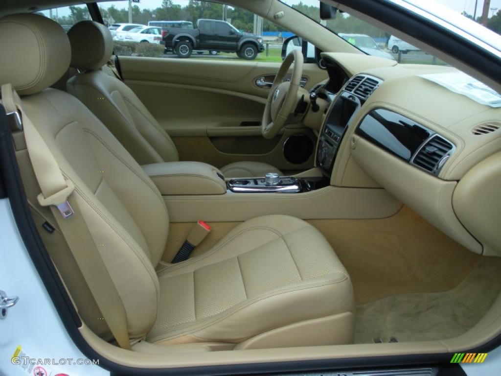 Caramel/Caramel Interior 2011 Jaguar XK XKR Coupe Photo #44785794
