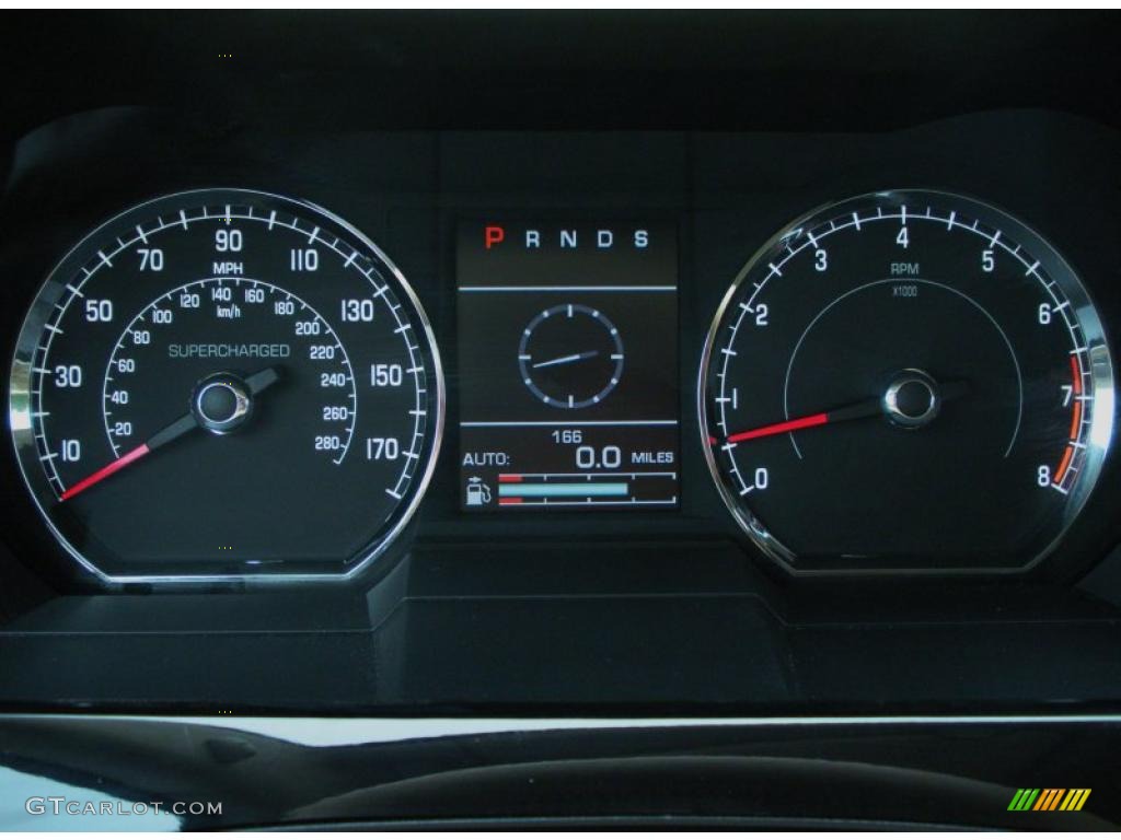 2011 Jaguar XK XKR Coupe Gauges Photo #44785834