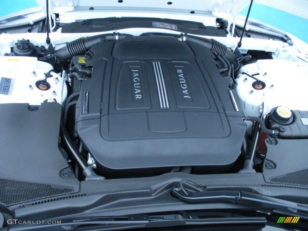 2011 Jaguar XK XKR Coupe 5.0 Liter R Supercharged GDI DOHC 32-Valve VVT V8 Engine Photo #44785918