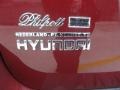 2008 Dark Cherry Red Hyundai Santa Fe SE  photo #25