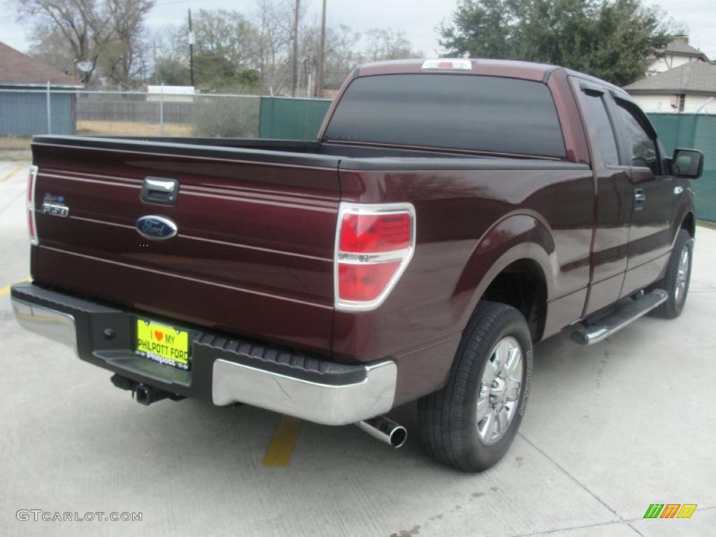 Royal Red Metallic 2009 Ford F150 XLT SuperCab Exterior Photo #44786422