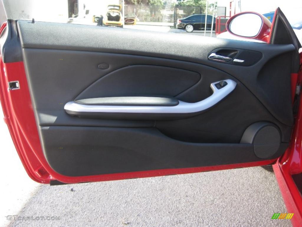 2006 BMW M3 Coupe Black Door Panel Photo #44788190