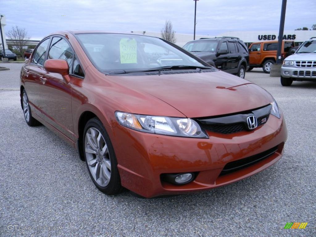 Honda redline orange pearl