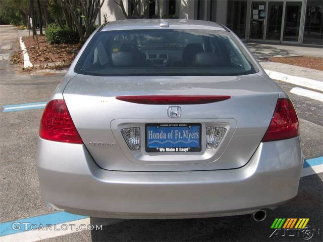 2006 Accord EX-L Sedan - Alabaster Silver Metallic / Black photo #43