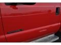 2000 Red Ford F550 Super Duty XL Regular Cab 4x4 Dump Truck  photo #20