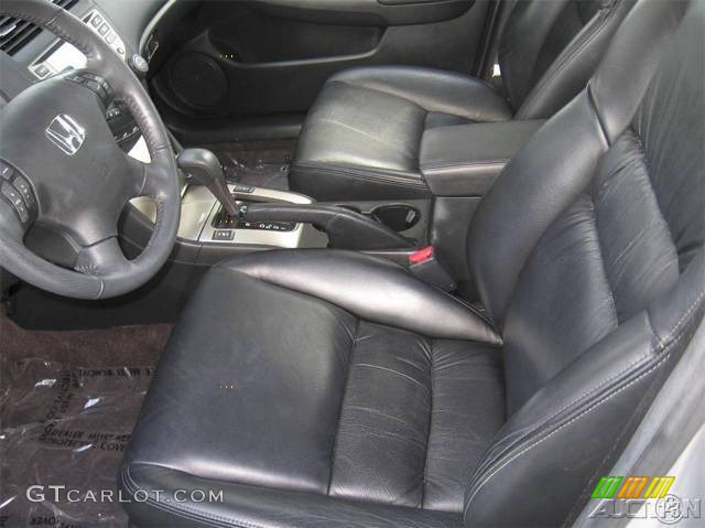 2006 Accord EX-L Sedan - Alabaster Silver Metallic / Black photo #44