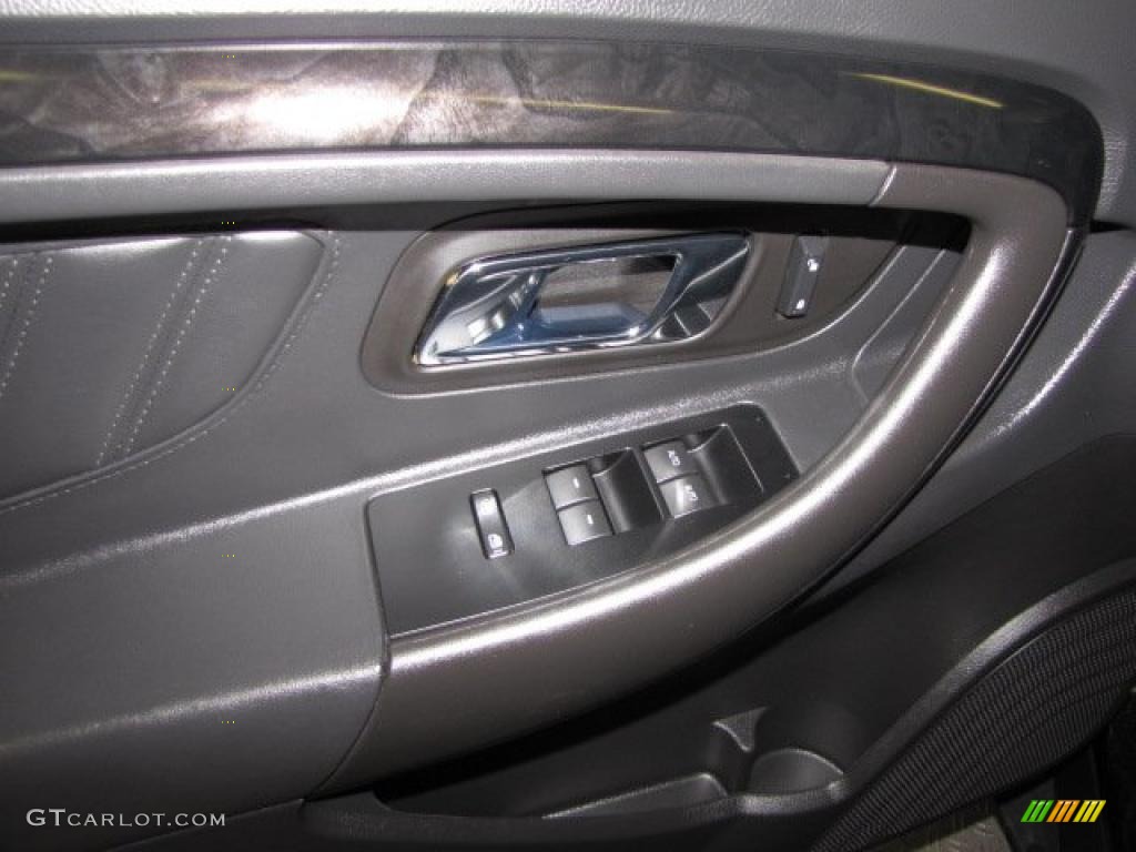 2011 Ford Taurus Limited Charcoal Black Door Panel Photo #44790386